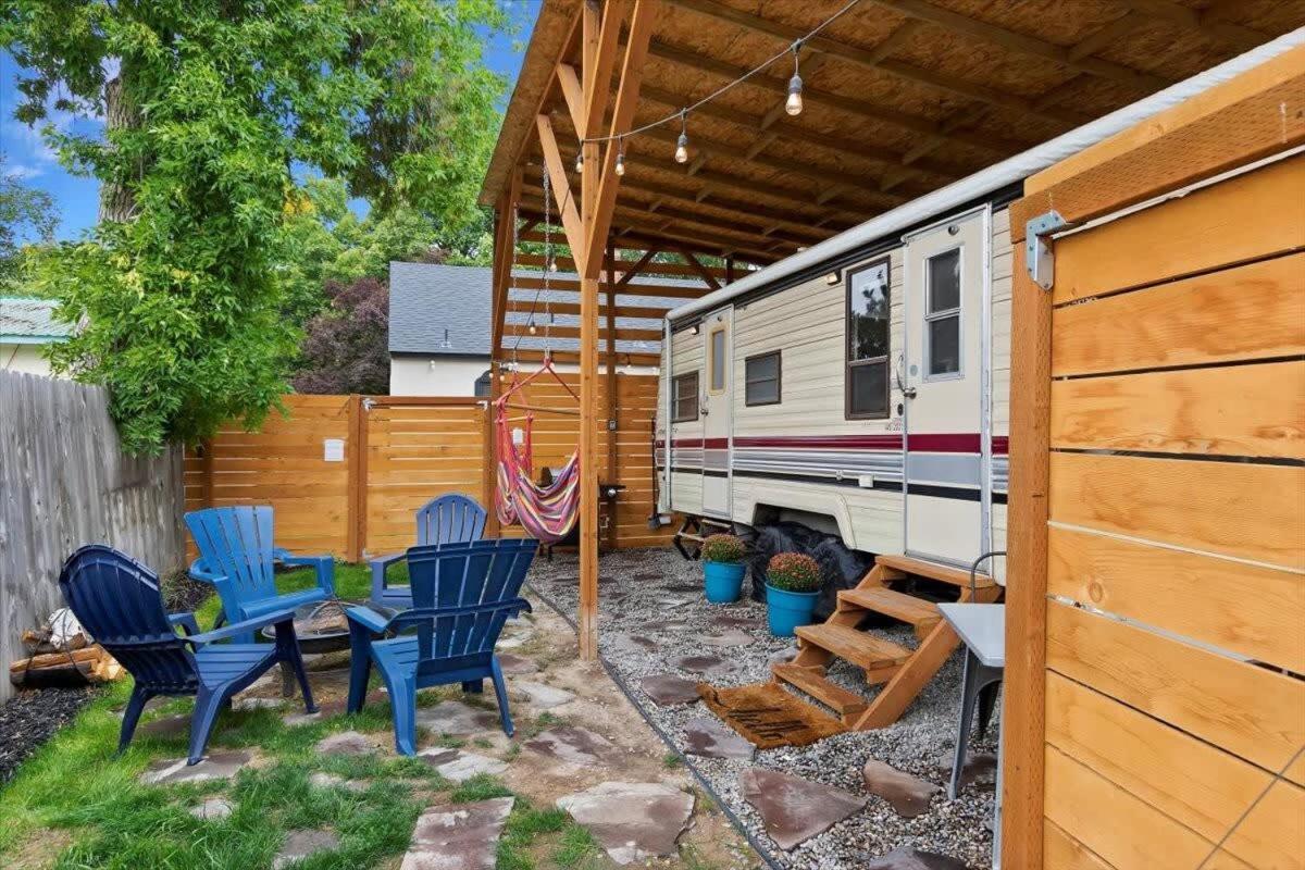 #Stayinmydistrict Twin Falls Backyard Glamper Exterior foto